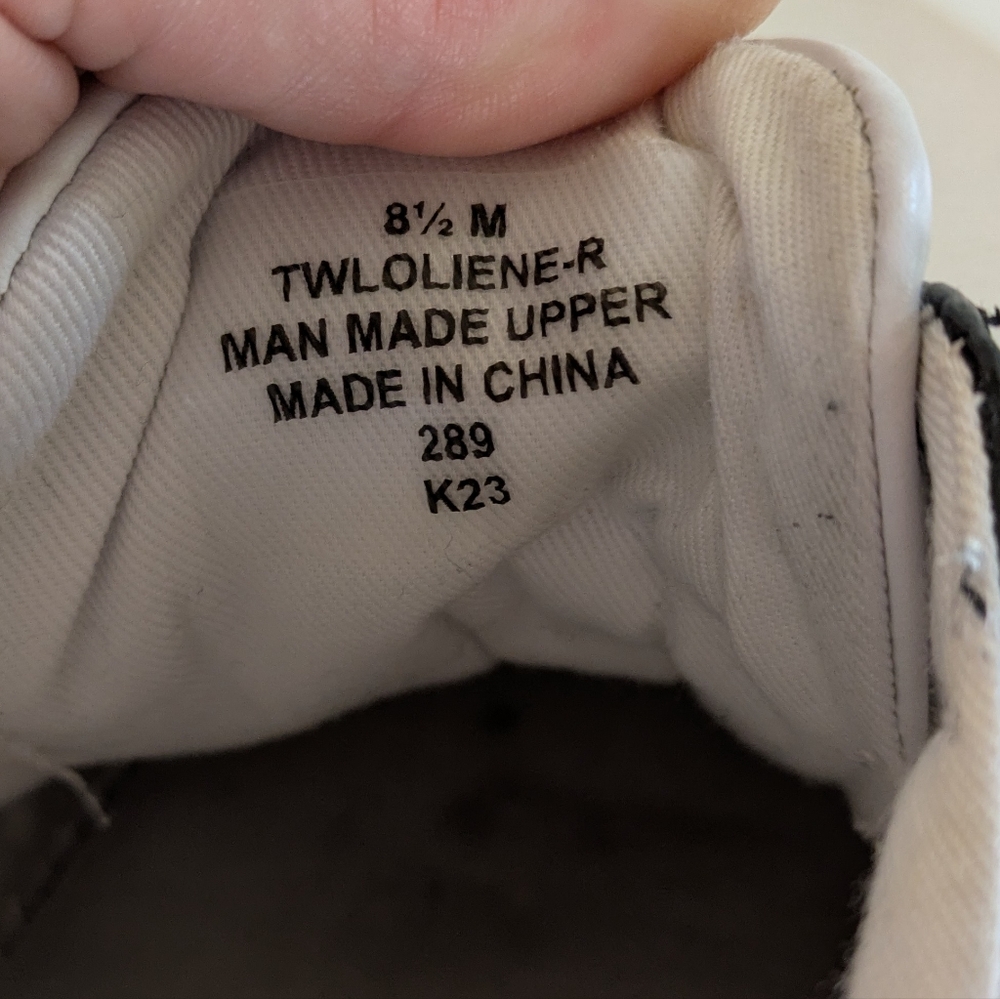 Tommy Hilfiger Black and White Casual Sneakers - Picture 8 of 8